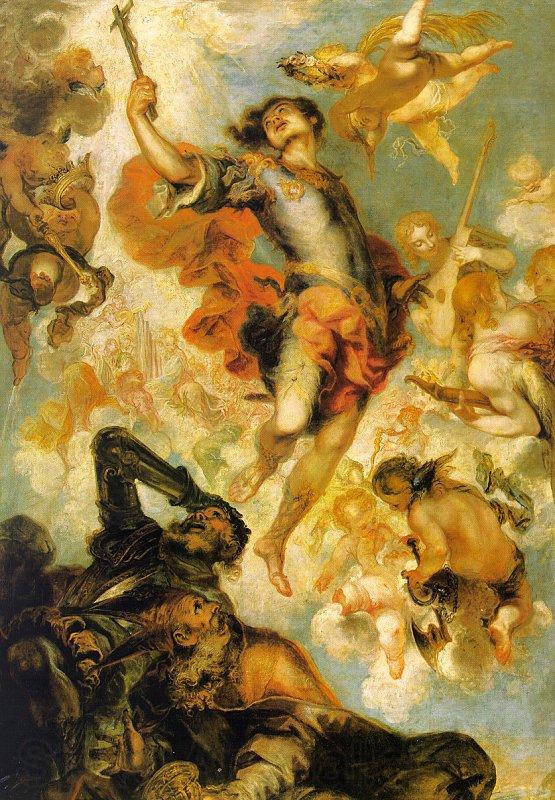 Francisco de Herrera the Younger The Triumph of St.Hermengild Spain oil painting art